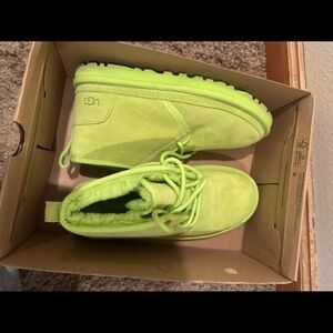 UGG Kids Lime Green Boots